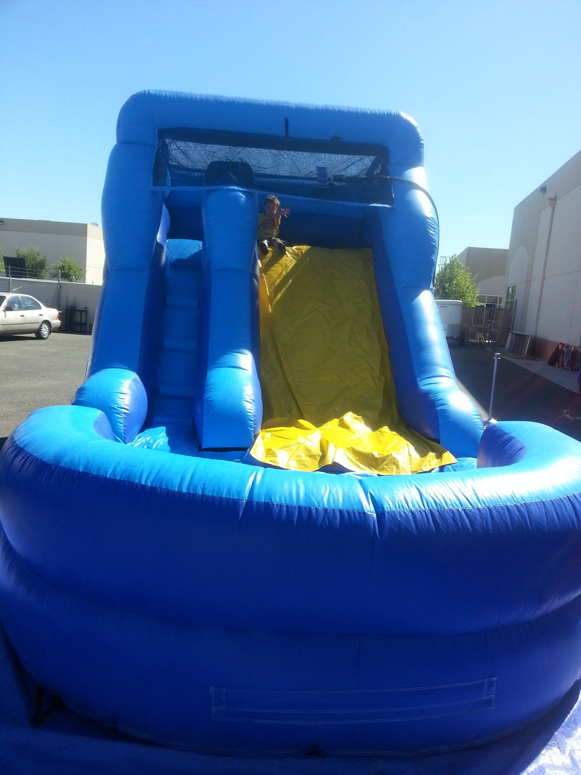 16' Inflatable Water Slide Park Slide for Kids With Pool - Image 4