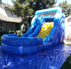 16' Inflatable Water Slide Park Slide for Kids With Pool - Image 2